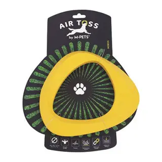 Air Toss Mobius Dayanıklı Suda Yüzen Köpek Oyuncağı Sarı 19,9x19,7x2,7 Cm