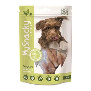 Munchy Tavuklu ve Sığır Derili Stick Köpek Ödül Maması 160 Gr