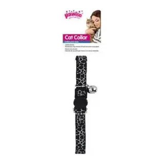 Kedi Boyun Tasması Siyah 20-30 Cm