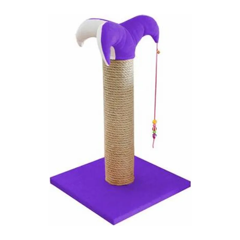 Kedi Tırmalama Tahtası 70 Cm Mor