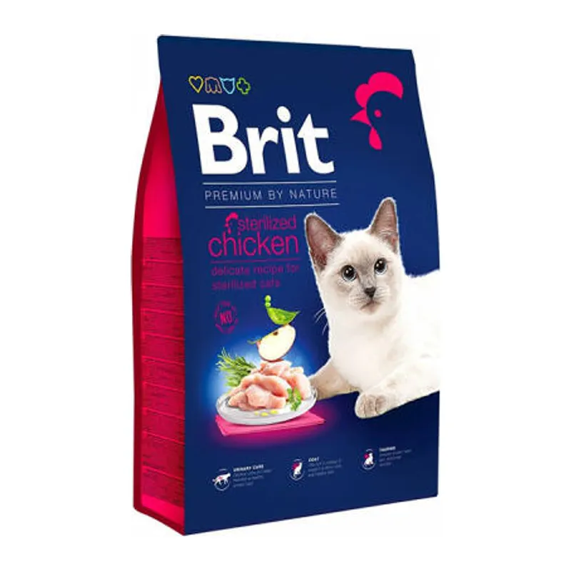 Premium By Nature Tavuklu ve Pirinçli Kısırlaştırılmış Kedi Maması 8 Kg