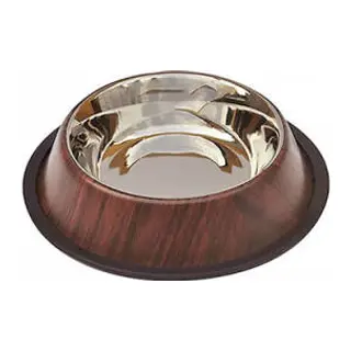 ASR(W) 08 Oz Bambu Desenli Kedi ve Köpek Mama Su Kabı