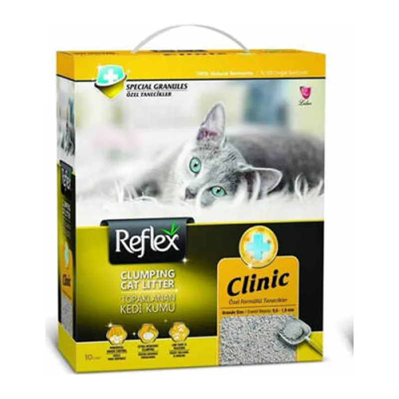 Clinic Topaklanan Kedi Kumu 2x10 Lt
