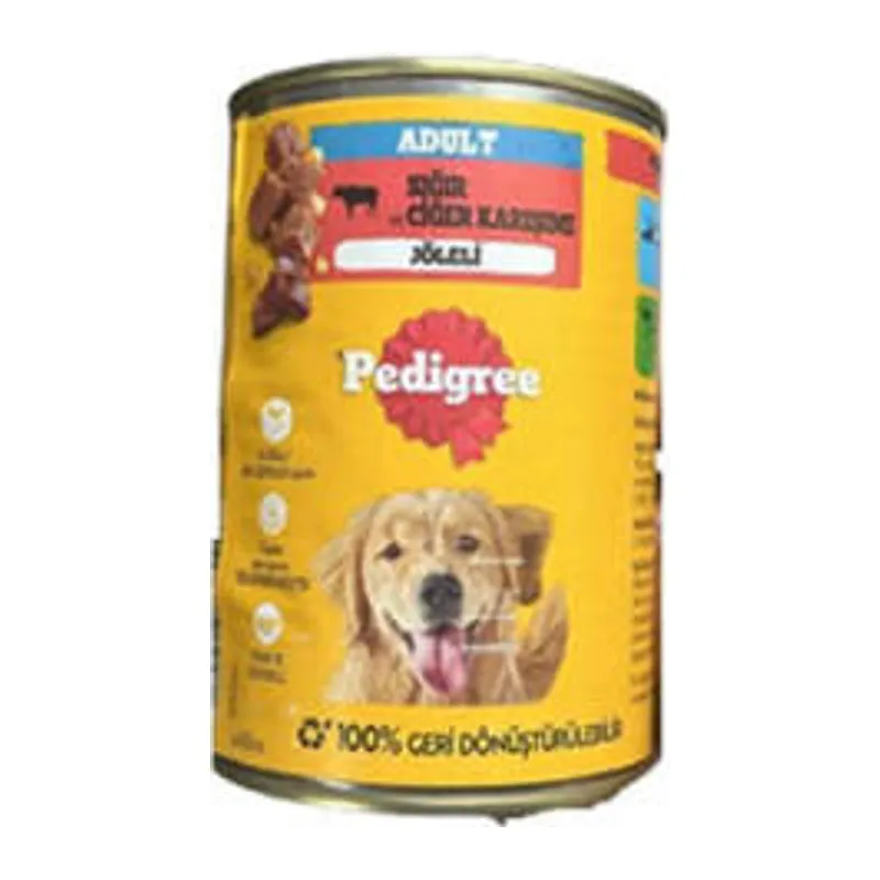 Sığır Etli Yetişkin Köpek Konservesi 6 Adet 400 Gr