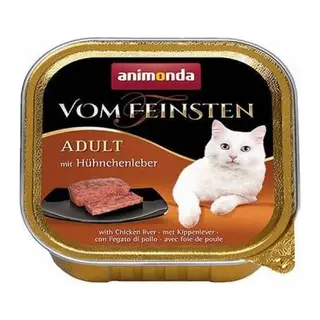 Vom Feinsten Tavuklu ve Ciğerli Yetişkin Kedi Konservesi 100 Gr