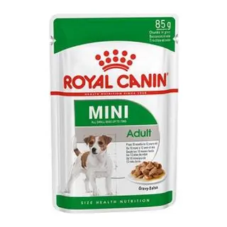 Mini Adult Pouch Yetişkin Köpek Konservesi 12 Adet 85 Gr