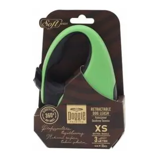 Otomatik Köpek Tasması Soft Seri XS Yeşil