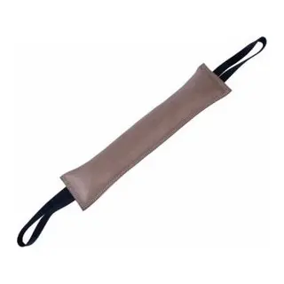Deri Eğitim Köpek Isırma Yastığı Bej 8x45 Cm