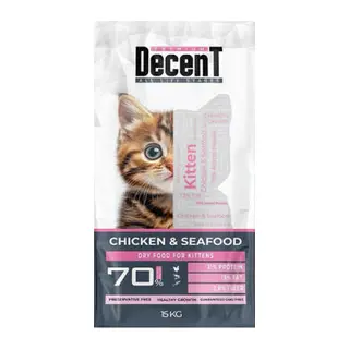 Premium Tavuklu ve Balıklı Yavru Kedi Maması 15 Kg