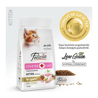 Hypoallergenic Tavuklu ve Hamsili Düşük Tahıllı Yavru Kedi Maması 2 Kg