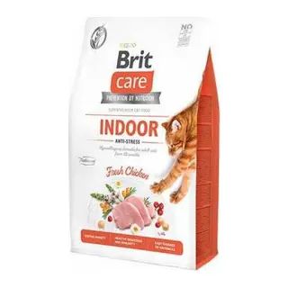 İndoor Anti Stress Hypoallergenic Tavuklu Tahılsız Yetişkin Kedi Maması 2 Kg