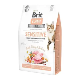 Sensitive Hypoallergenic Hindili ve Somonlu Tahılsız Yetişkin Kedi Maması 7 Kg