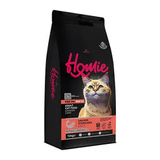Somonlu Düşük Tahıllı Kısırlaştırılmış Kedi Maması 12 Kg