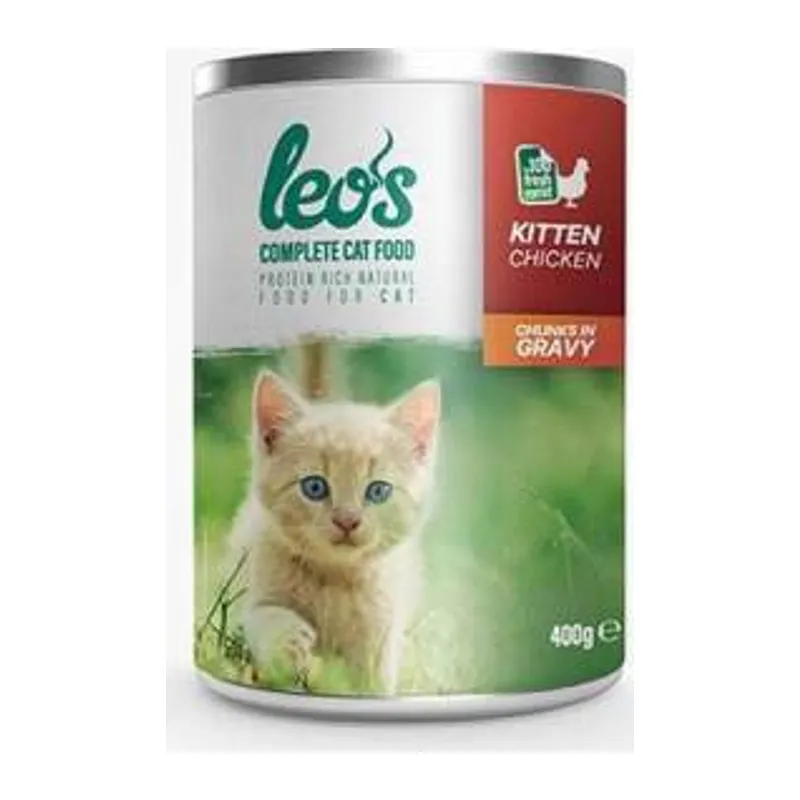 Tavuk Parça Etli Soslu Yavru Kedi Konservesi 12 Adet 400 Gr