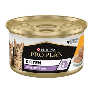 Kitten Tavuklu Yavru Kedi Konservesi 85 Gr
