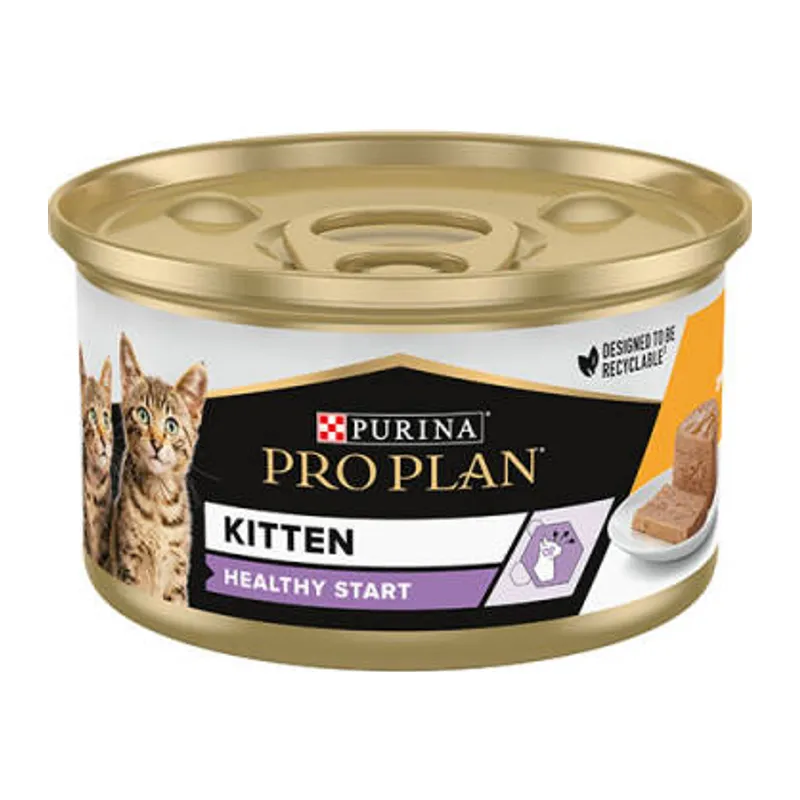 Kitten Tavuklu Yavru Kedi Konservesi 85 Gr