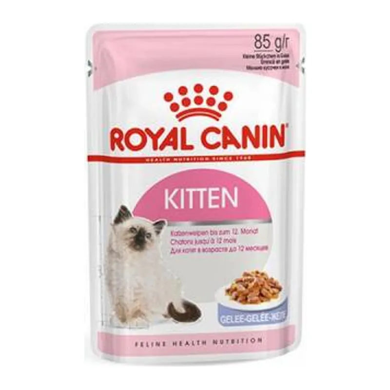 Pouch Kitten Jelly Yavru Kedi Konservesi 12 Adet 85 Gr