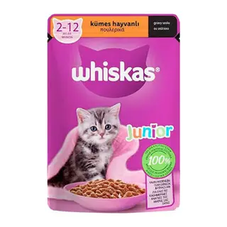 Pouch Sos İçinde Kümes Hayvanlı Yavru Kedi Konservesi 85 Gr