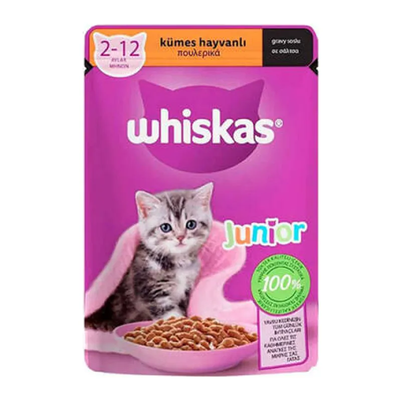 Pouch Sos İçinde Kümes Hayvanlı Yavru Kedi Konservesi 85 Gr