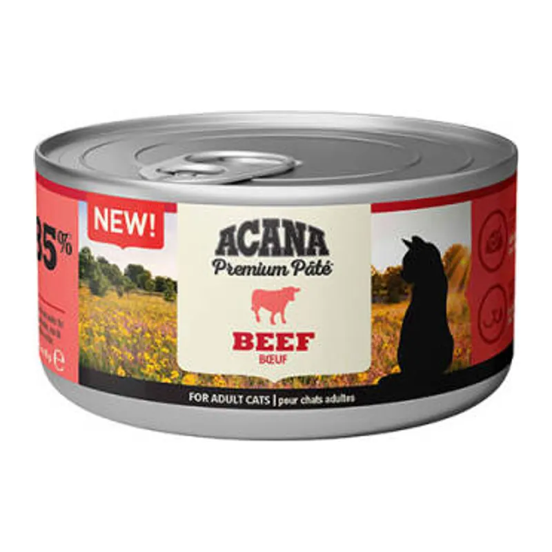 Premium Pate Sığır Etli Ezme Yetişkin Kedi Konservesi 85 Gr