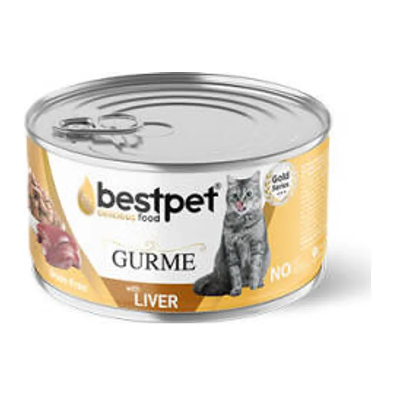 Gurme Jelly Ciğerli Tahılsız Yetişkin Kedi Konservesi 85 Gr