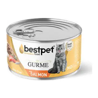 Gurme Jelly Somonlu Tahılsız Yetişkin Kedi Konservesi 85 Gr