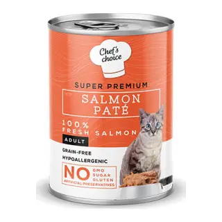 Pate Somonlu Tahılsız Yetişkin Kedi Konservesi 400 Gr