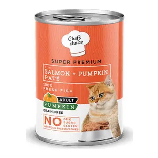 Pumpkin Pate Somonlu Balkabaklı Tahılsız Yetişkin Kedi Konservesi 400 Gr