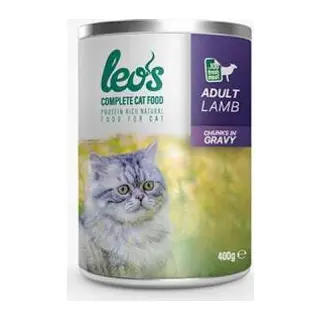 Kuzu Parça Etli Soslu Yetişkin Kedi Konservesi 24 Adet 400 Gr