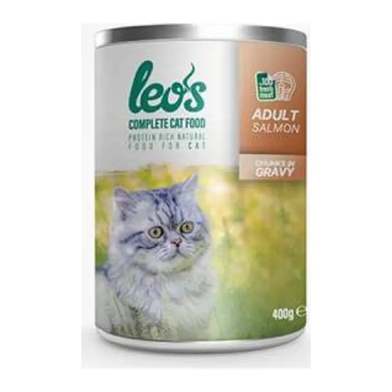 Somon Parça Etli Soslu Yetişkin Kedi Konservesi 24 Adet 400 Gr