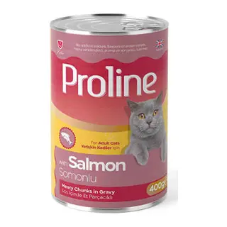 Somon Etli Sos İçinde Gravy Yetişkin Kedi Konservesi 400 Gr