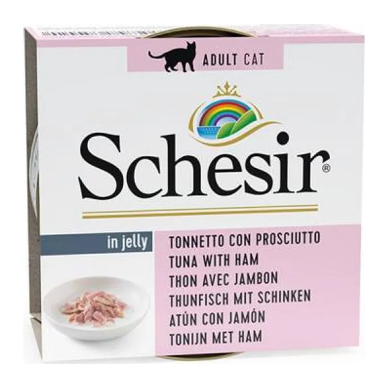 Ton Balıklı ve Jambonlu Jelly Yetişkin Kedi Konservesi 85 Gr