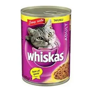 Gravy Soslu Tavuklu Yetişkin Kedi Konservesi 12 Adet 400 Gr