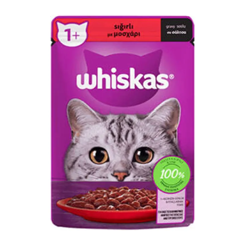 Pouch Sos İçinde Sığır Etli Yetişkin Kedi Konservesi 85 Gr