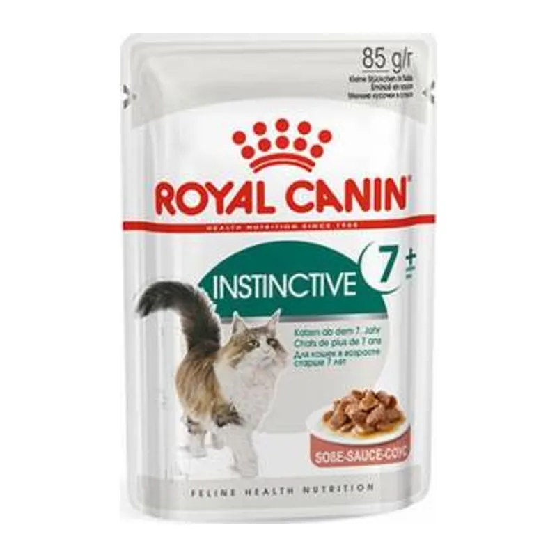 İnstinctive 7+ Gravy Pouch Yaşlı Kedi Konservesi 85 Gr