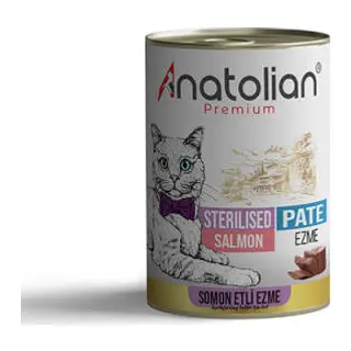 Premium Somonlu Ezme Kısırlaştırılmış Kedi Konservesi 400 Gr