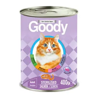 Somonlu Kısırlaştırılmış Kedi Konservesi 6 Adet 400 Gr