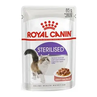 Sterilised Gravy Pouch Kısırlaştırılmış Kedi Konservesi 12 Adet 85 Gr