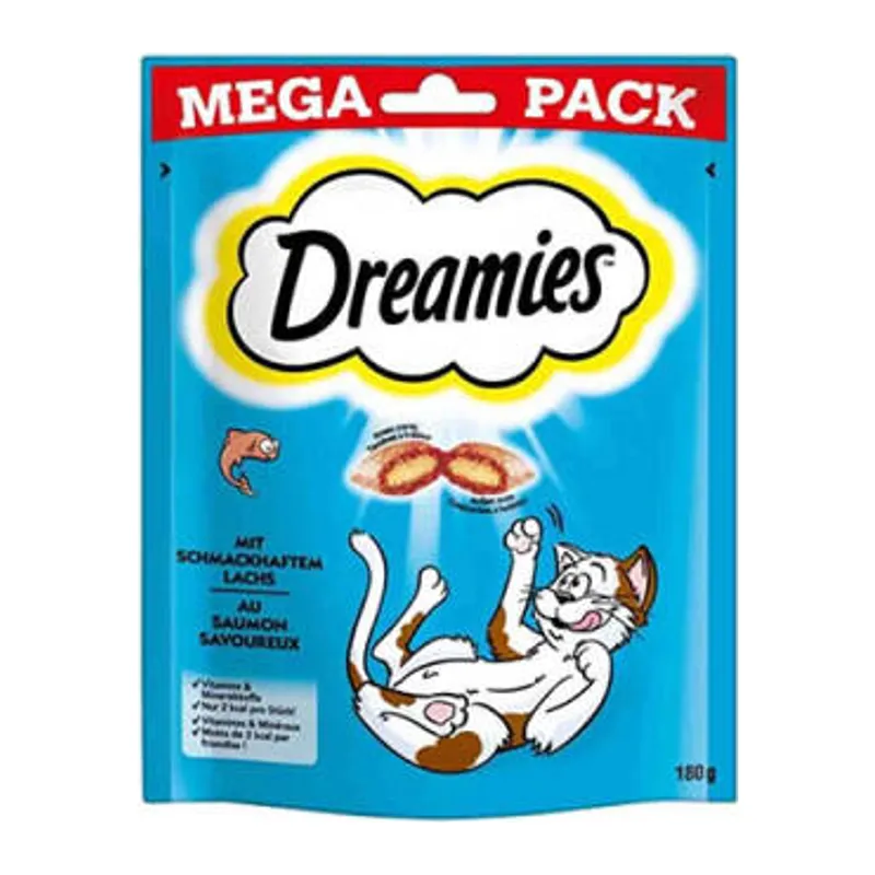 Mega Pack İç Dolgulu Somonlu Kedi Ödülü 180 Gr