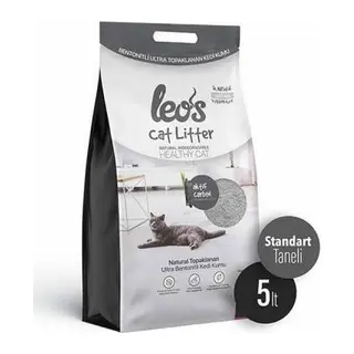 Cat Litter Grey Aktif Karbonlu Bentonit Kedi Kumu 2x5 Lt
