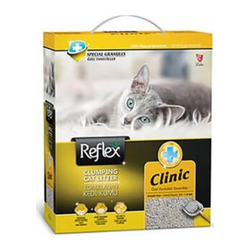 Clinic Topaklanan Kedi Kumu 10 Lt