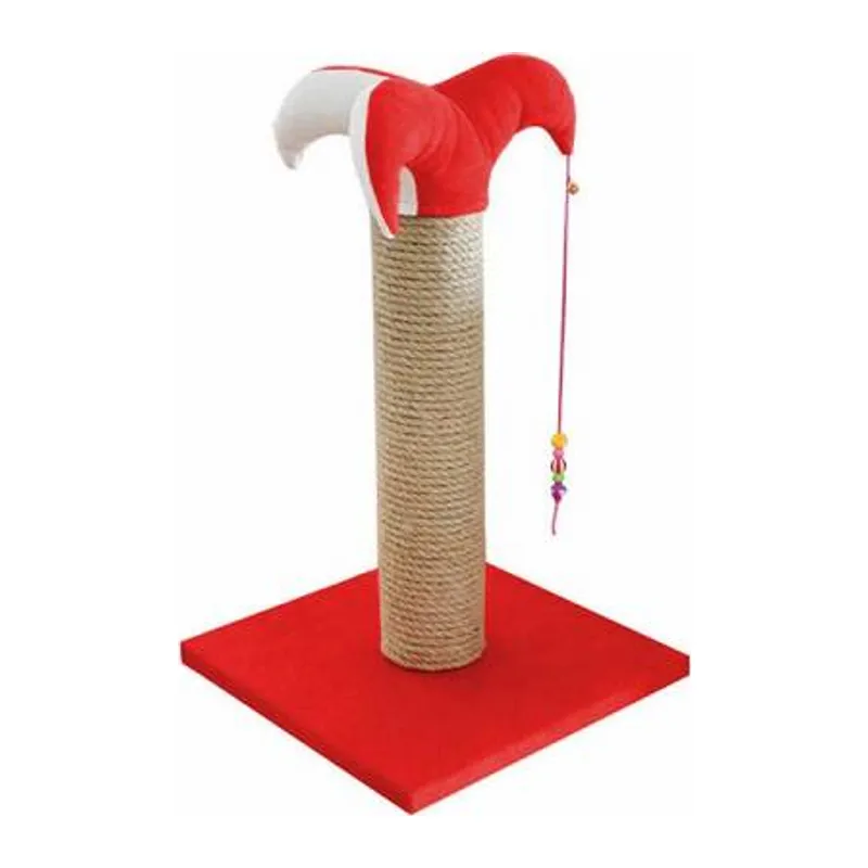 Kedi Tırmalama Tahtası 70 Cm Kırmızı