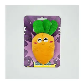 Peluş Havuç Kedi Oyuncağı