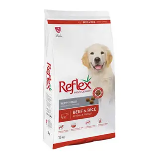 Biftekli ve Pirinçli Yavru Köpek Maması 15 Kg