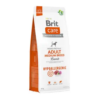Hypoallergenic Adult Medium Breed Kuzulu Orta Irk Yetişkin Köpek Maması 12 Kg