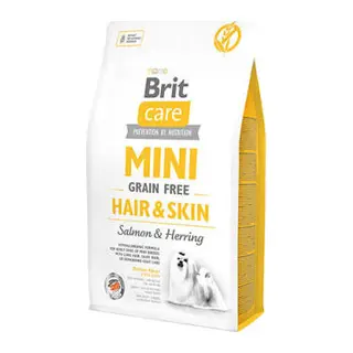 Mini Hair Skin Somonlu ve Ringa Balıklı Küçük Irk Tahılsız Yetişkin Köpek Maması 2 Kg