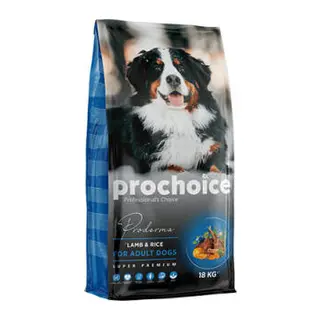 Proderma Kuzulu ve Pirinçli Yetişkin Köpek Maması 18 Kg
