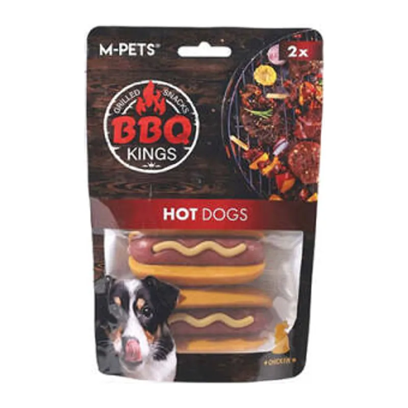 Bbq Kings Hot Dogs Tavuklu Köpek Ödül Maması 135 Gr