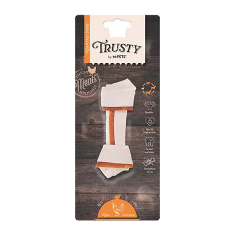 Trusty Tavuklu Düğümlü Kemik Köpek Ödülü 45 Gr 12,7 Cm