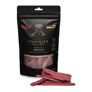 Snackies Natural Manda Etli Şerit Tahılsız Köpek Ödül Maması 170 Gr